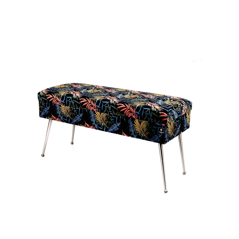 Kufer Pikowany Butelkowa Żółcień Cytrynowa Guzik Tapicerowany/Kryształ Q-1 Rozmiary od 50 cm do 200 cm